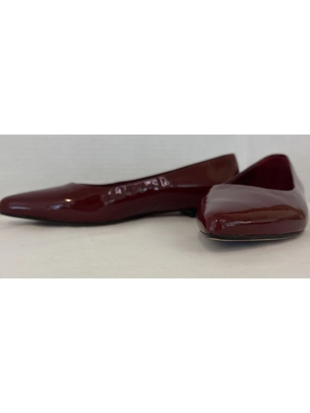 Brooks Brothers Patent Leather Deep Wine Red/ Burgundy Red Women’s Shoes Size 9